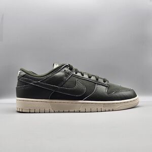 Nike Men's Dunk Low Retro Premium Size 10 'Sequoia' Sneakers DZ2538-300 NEW